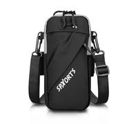 MultiValue Sac de Bras, Sac de Bras Telephone Multifonctionnel avec Pochette étanche pour téléphone Portable de 6,5 Pouces, Brassard Sport avec Pochette pour Hommes et Femmes