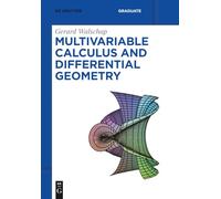 Calcul multivariable et géométrie différentielle – De Gruyter