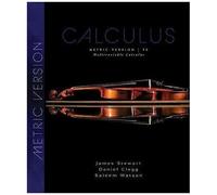 Multivariable Calculus, Metric Edition