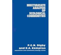 Multivariate Analysis Of Ecological Communities
