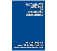 Multivariate Analysis Of Ecological Communities
