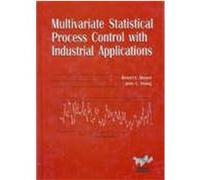 Multivariate Statistical Process Control with Industrial App Mason, Robert L (Auteur)