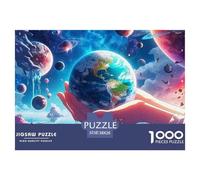 Multiverse 1000 Pièces Puzzle Difficile Et Stimulant sur Challenge Toy Jouets Artiste Bell Universun Jouet De Jeu Cadeaux Pour38x26cm/1000pcs