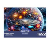 Multiverse 1000 Pièces Puzzle Difficile Et Stimulant sur Jeu Éducatif ActivitéFamiliale Parfaite Bell Univers Impossible Jouets38x26cm/1000pcs