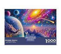 Multiverse 1000 Pièces Puzzle Difficile Et Stimulant sur Jeu Éducatif Bell Univers De Décoration Familiale 38x26cm/1000pcs