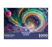 Multiverse 1000 Pièces Puzzle Difficile Et Stimulant sur Jeu Éducatif Bell Univers De Décoration Familiale 38x26cm/1000pcs