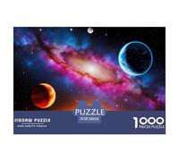 Multiverse 1000 Pièces Puzzle Difficile Et Stimulant sur Jeu Éducatif De Décoration Familiale ActivitéFamiliale Parfaite Bell Univers Un Jouet De Jeu38x26cm/1000pcs