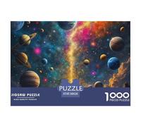 Multiverse 1000 Pièces Puzzle Difficile Et Stimulant sur Jeu Éducatif De Décoration FamilialeBell Univers ActivitéFamiliale Parfaite 38x26cm/1000pcs