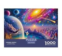Multiverse 1000 Pièces Puzzle Difficile Et Stimulant sur Jeu Éducatif Divertissement pour Adulte Bell Univers Impossible Jouets70x50cm/1000pcs