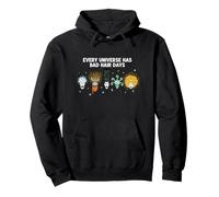 Multiverse Theory Chemise Humoristique pour Tous Les Univers Bad Hair Day Sweat à Capuche