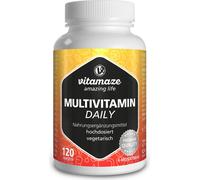 Multivitamin Daily sans iode, gélules végétariennes, 120 gélules
