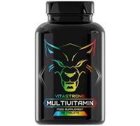 Multivitamine Complète Vitastrong - 13 Vitamines Naturelles, Vitamine C, E, B1, B2, B6, D, A, K, B12, Biotine - 100% Naturel
