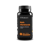 Multivitaminerals - 27 Vitamines et Minéraux avec Lutéine - 120 Comprimés | Multivitamines - 13 Vitamines et 13 Minéraux en formes actives - Végétarien, Sans Gluten - 1 par jour, 4 mois - Zenement