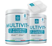 Multivitamines Et Minéraux 1 Par Jour PiùLife, Immunité Adulte Homme Femme Enfants, Vitalité Energie Defense, Hiver, Vitamine D B C Calcium Zinc Fer Magnesium