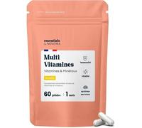 Multivitamines Et Minéraux, 15 Nutriments Essentiels, Vitamines A B C D E + Magnésium & Zinc
