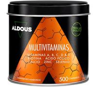 Multivitamines et Minéraux - 500 comprimés - + 1 an - Vitamine C, D, E, A, Vitamines B, Biotine, Acide Folique, Calcium, Zinc, Sélénium - Immunité, Fatigue, Cheveux