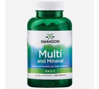 Multivitamines et Minéraux Quotidiens - 100 Capsules (3 Mois)