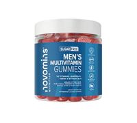 Multivitamines Homme - 60 Multivitamines Gummies - 24 Vitamines et Minéraux - Vitamine C, A, D, Zinc - Soutien Immunitaire, Métabolisme, Santé des Os - Vegan Gummies Multivitamines - Novomins