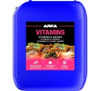 Multivitamines pour Aquarium Marin 5000 ML - Vitamins Acides Aminés | vitamines, acides aminés, poissons et coraux, favorise vitalité, bien-être, couleurs et formation des polypes, eau de mer