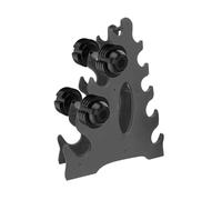 Multrevel Rack de rangement pour haltères - 5 niveaux Compact Equipeer | Tour de stockage de gymnastique efficace dans l'espace pour haltères, outils de conditionnement F