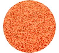 Mulutoo Fausses saupoudres de résine de 150 g pour bonbons, tranches d'argile polymère pour résine, ongles, slime, scrapbooking, loisirs créatifs (239-orange)