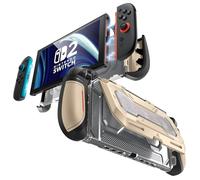 Mumba Coque pour Nintendo Switch 2 (2025) avec Support Rabattable [Titan] Protection Dockable Poignée Ergonomique [Joy-Con à Retrait Rapide] [Maintien 7 Cartes] Accessoires Étui pour Switch 2 (Desert)