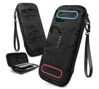 Mumba Étui pour Nintendo Switch 2 (2025) [Version Fine], Sacoche de Transport [Maintien 12 Cartes de Jeu] Mallette Mince, Sac à Main, Pochette [Portable & Léger] Accessoires pour Switch 2, Stealth