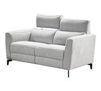 Canape droit ALTOBUY 2 places en polyester gris 91 x 150 x 90 cm