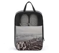 Mumbai City Sac à chaussures de voyage étanche avec fermeture éclair et poignée Taille unique, Style :, Taille unique, Sacs à chaussures pour le voyage
