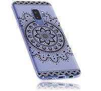 mumbi 25487 Coque pour Samsung Galaxy S9 Plus au design Mandala Noir