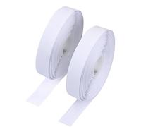 mumbi Bande Velcro auto-adhésive avec crochet et polaire - 16 mm x 5 m - Blanc