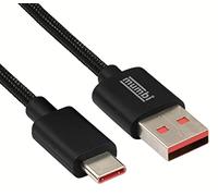 Mumbi Black Line cble USB A mle à USB C mle), cble de données, cble de Charge, cble de Synchronisation, 1, 00m