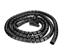 mumbi Câble de câble Flexible - Canal Universel - 2,5 m - Ø 25 mm - Noir