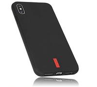 mumbi Coque compatible avec iPhone XS Max Cas de téléphone portable, noir