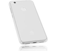 mumbi Coque de protection pour Huawei P8 lite (2017) TPU gel silicone transparent blanc