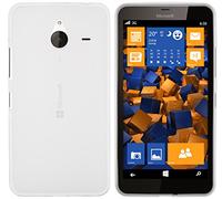 mumbi Coque de protection pour Microsoft Lumia 640 XL TPU gel silicone transparent blanc