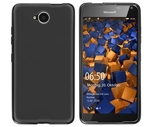 mumbi Coque de protection pour Microsoft Lumia 650 TPU gel silicone noir