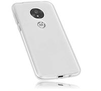 Mumbi Coque de protection pour Motorola Moto G7 Play Blanc transparent