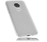 Mumbi Coque de protection pour Motorola Moto G7 Power Blanc transparent