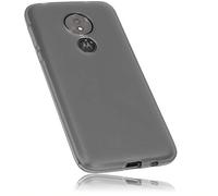 Mumbi Coque de protection pour Motorola Moto G7 Power Noir transparent