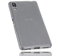 Mumbi Coque de protection pour Sony Xperia L3 Noir transparent