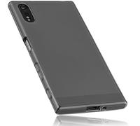 mumbi Coque de protection pour Sony Xperia XZ TPU gel silicone transparent noir