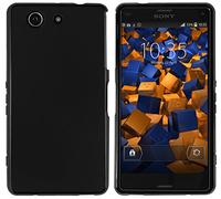 mumbi Coque de protection pour Sony Xperia Z3 Compact TPU gel silicone noir