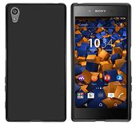 mumbi Coque de protection pour Sony Xperia Z5 TPU gel silicone noir