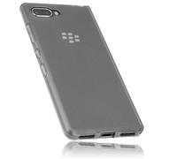 mumbi Coques Compatible avec Blackberry Key2 Le, Noir Clair