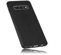 mumbi Coques compatible avec Samsung Galaxy S10, Gecko, noir