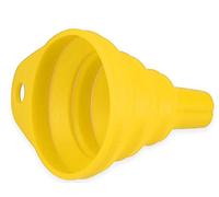 mumbi Entonnoir pliable en silicone (environ 6,3 x 7 cm) - Jaune
