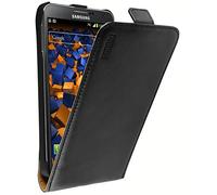 Mumbi Etui à rabat en Cuir pour Samsung Galaxy Note 3 Noir