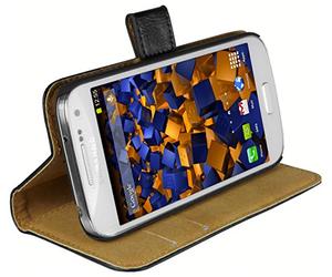 Mumbi Etui pour Samsung Galaxy S4 Mini Noir