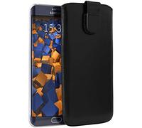 mumbi Etui pour Samsung Galaxy S6 Edge+ Noir
